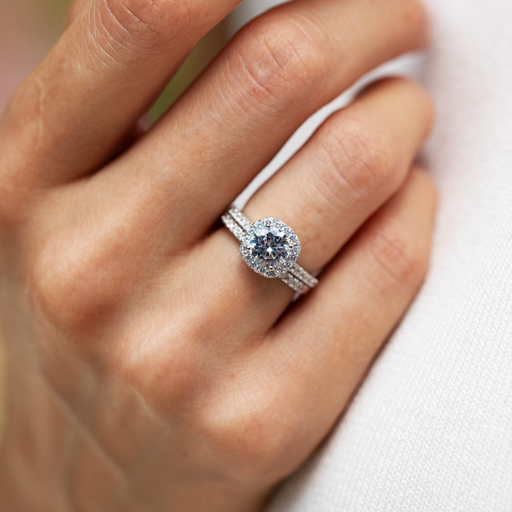 Eternal Grace Moissanite Ring