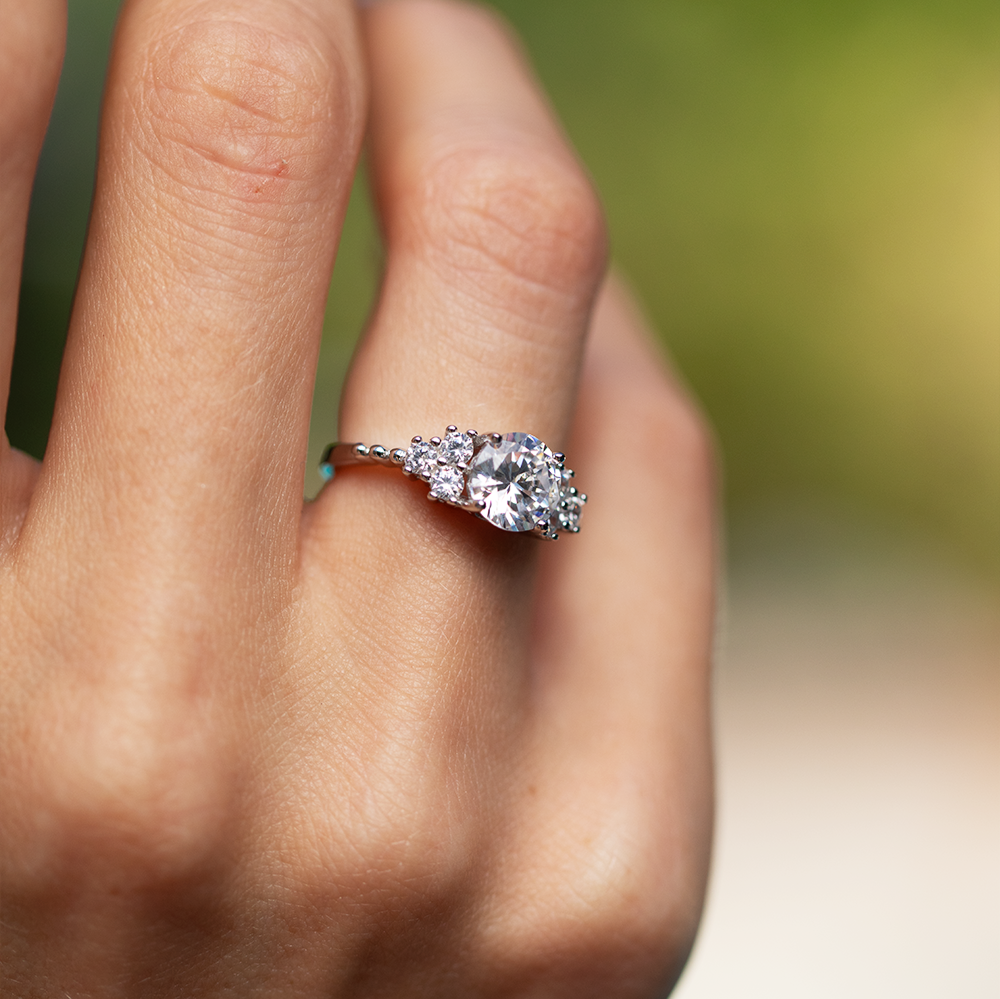 Marcella Moissanite Ring