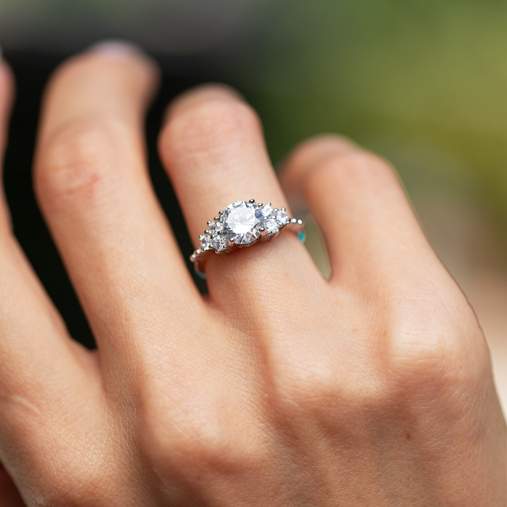 Marcella Moissanite Ring