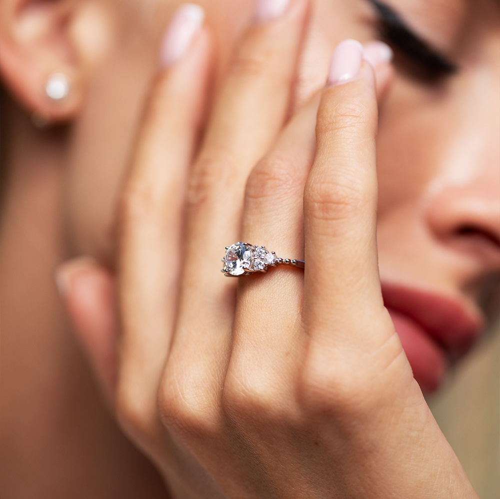 Marcella Moissanite Ring