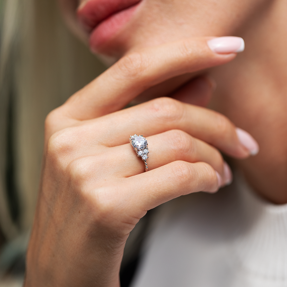 Marcella Moissanite Ring