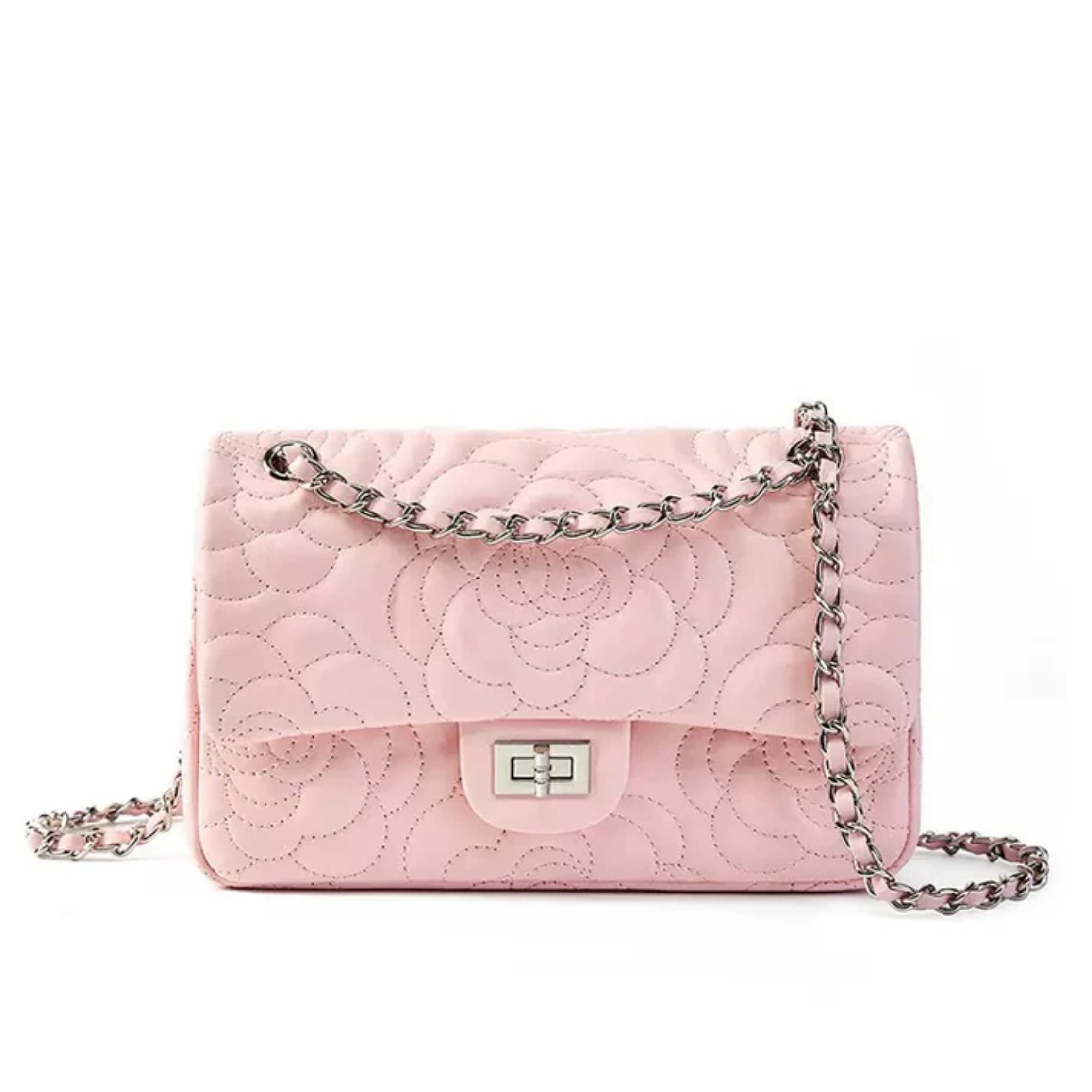 Ravienne Genuine Sheepskin Chain Crossbody Bag