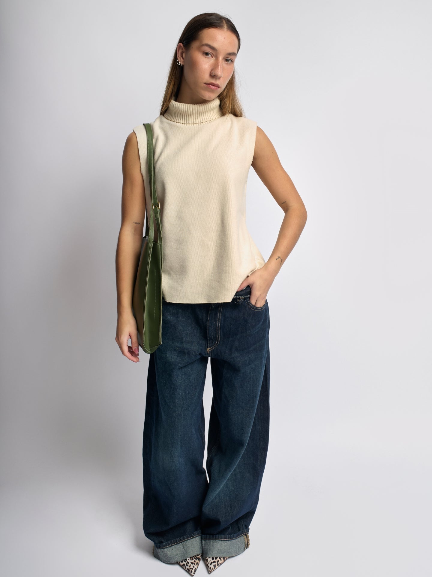 Arya Daily Chic Vegan Leather Shoulder Bag
