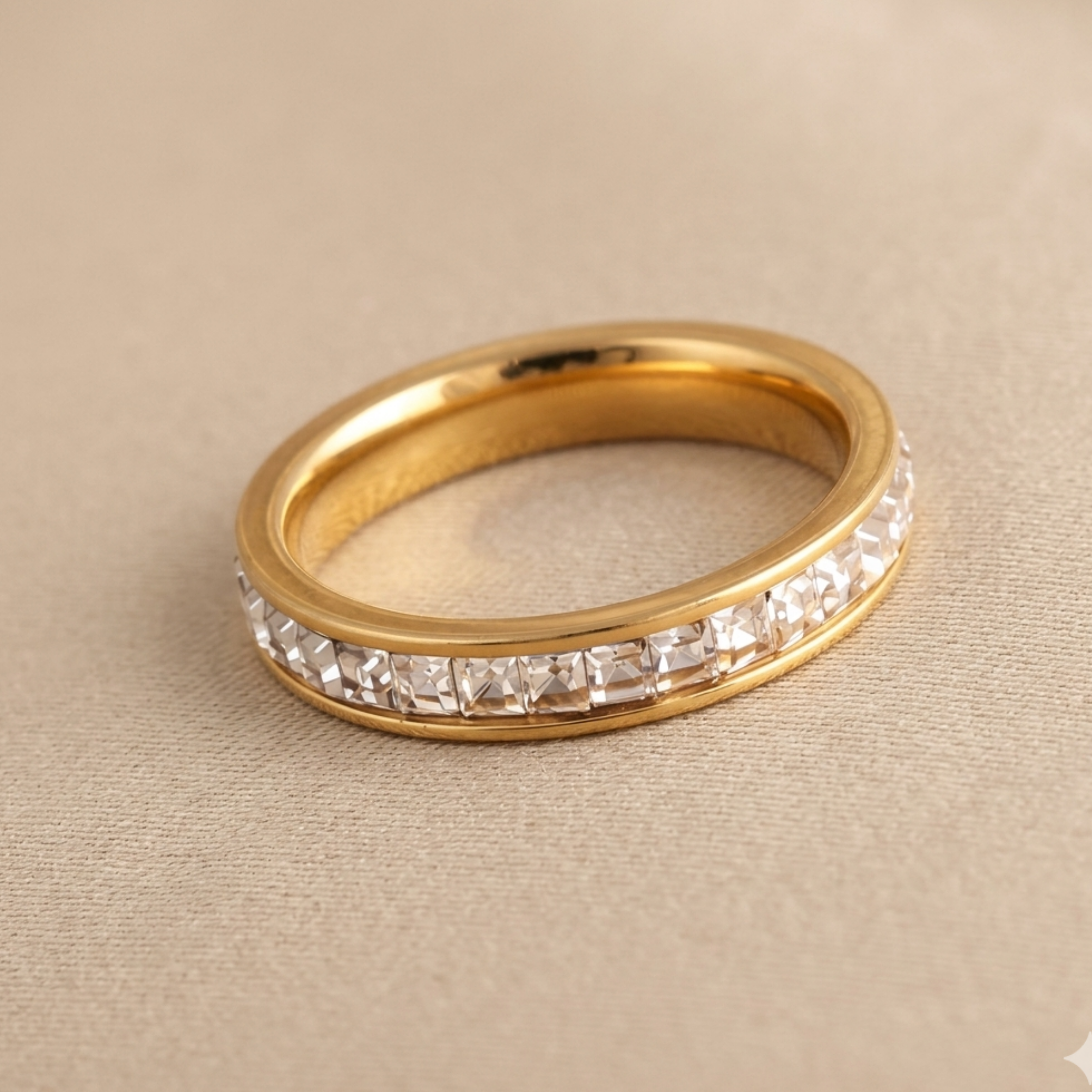 Katarina Radiance Crystal Band Ring