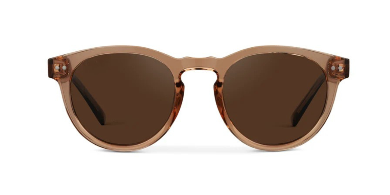 Eclipse Retro Round Polarized Sunglasses