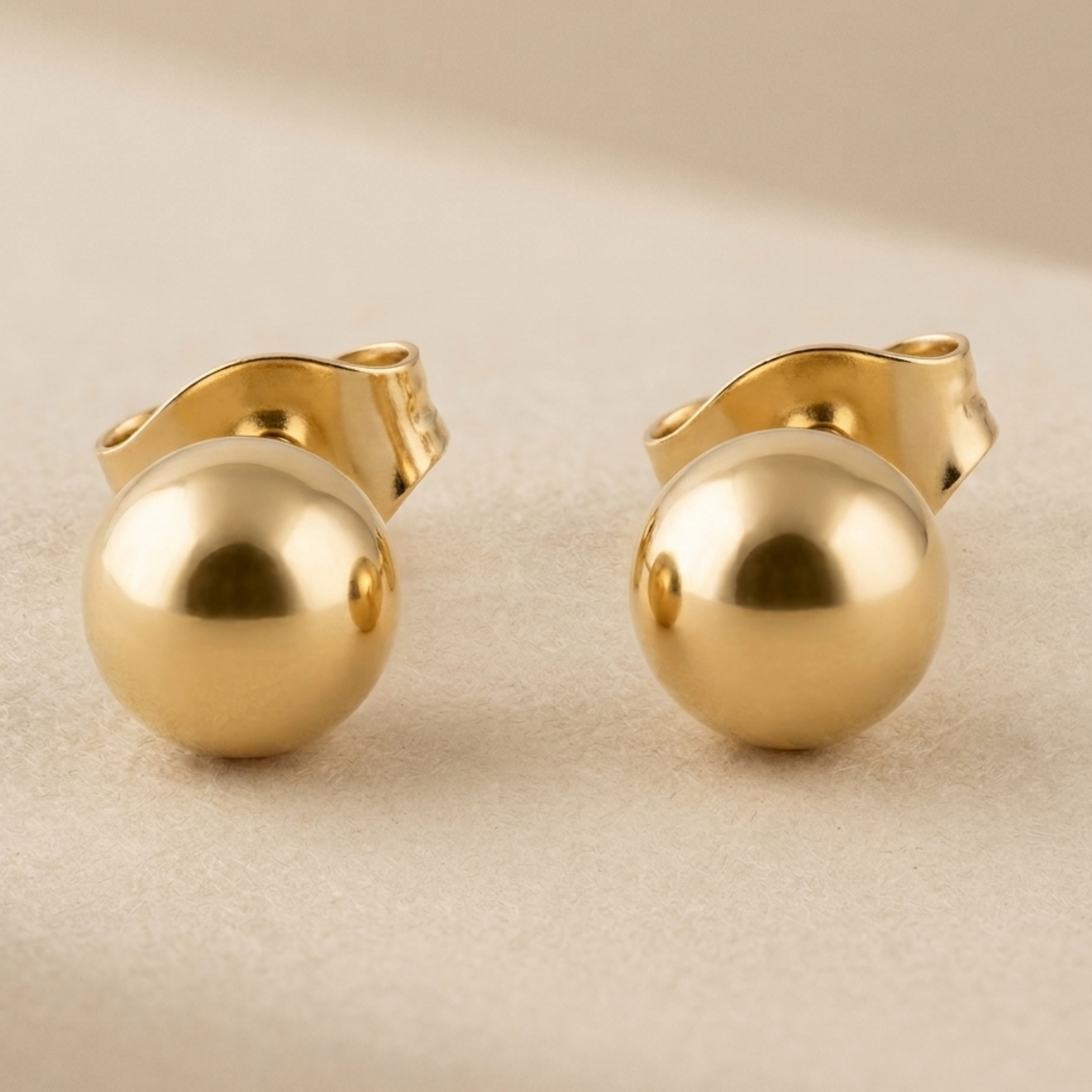 Tullia Classic Sphere Stud Earrings