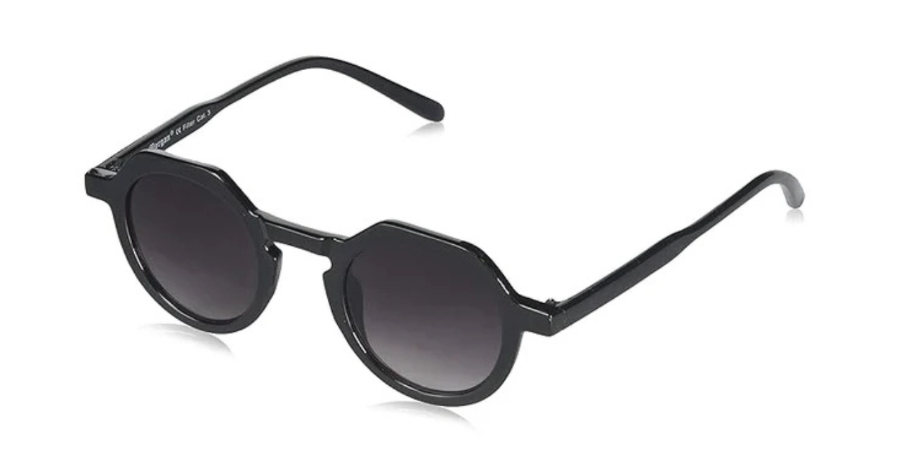 Midnight Geometric Polarized Sunglasses