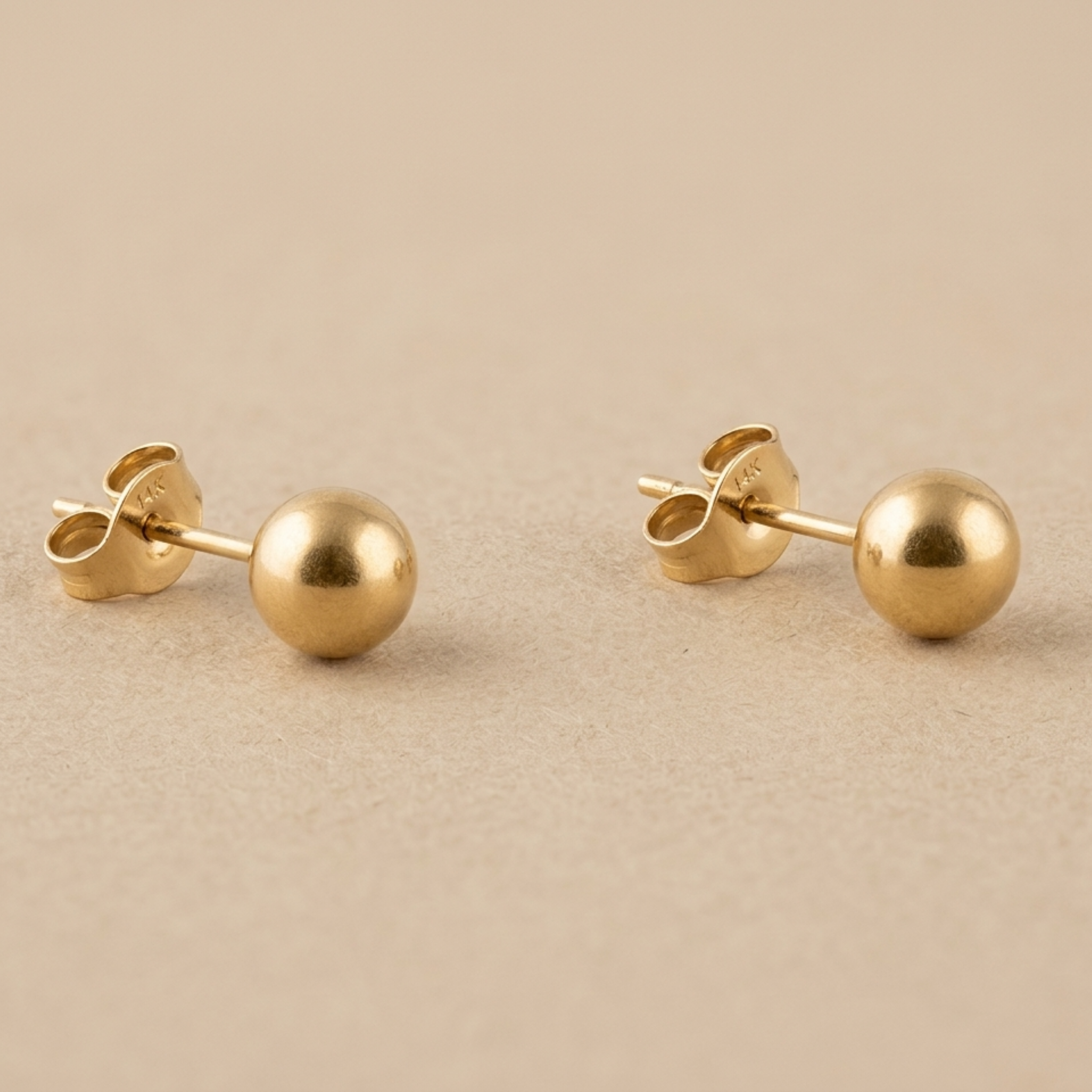 Tullia Classic Sphere Stud Earrings