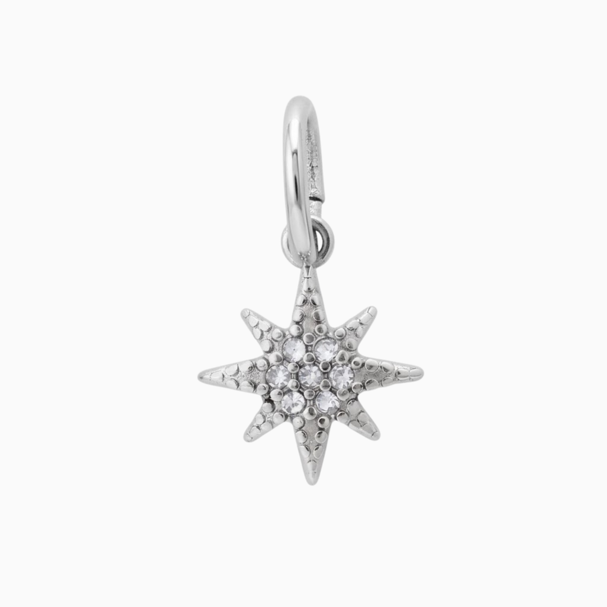 Charms - Silver Celestial Star Pendant