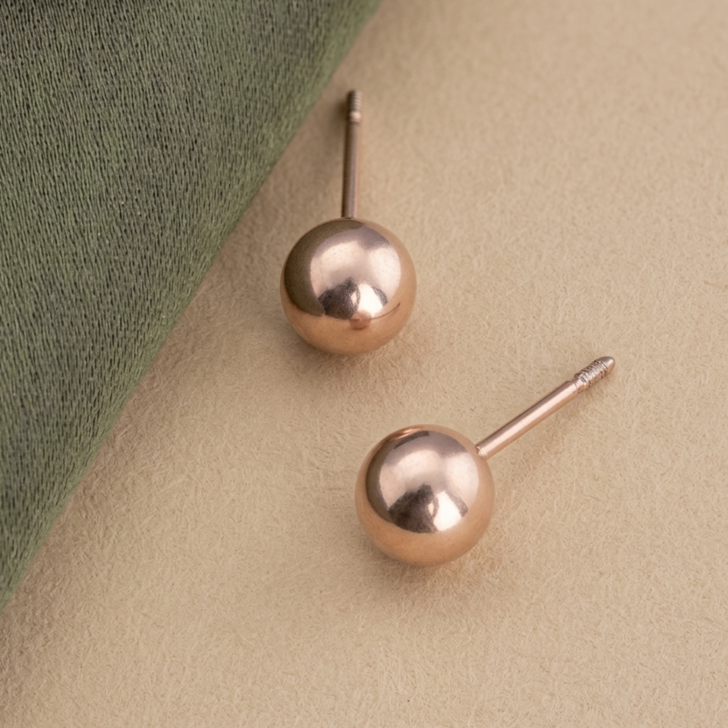 Tullia Classic Sphere Stud Earrings