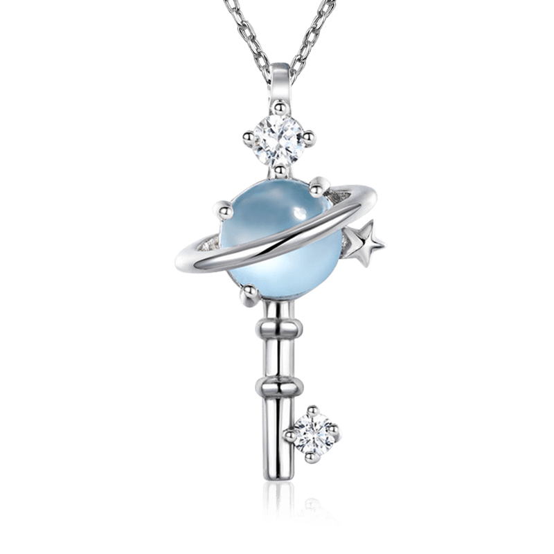 Celestial Key of Serenity Necklace