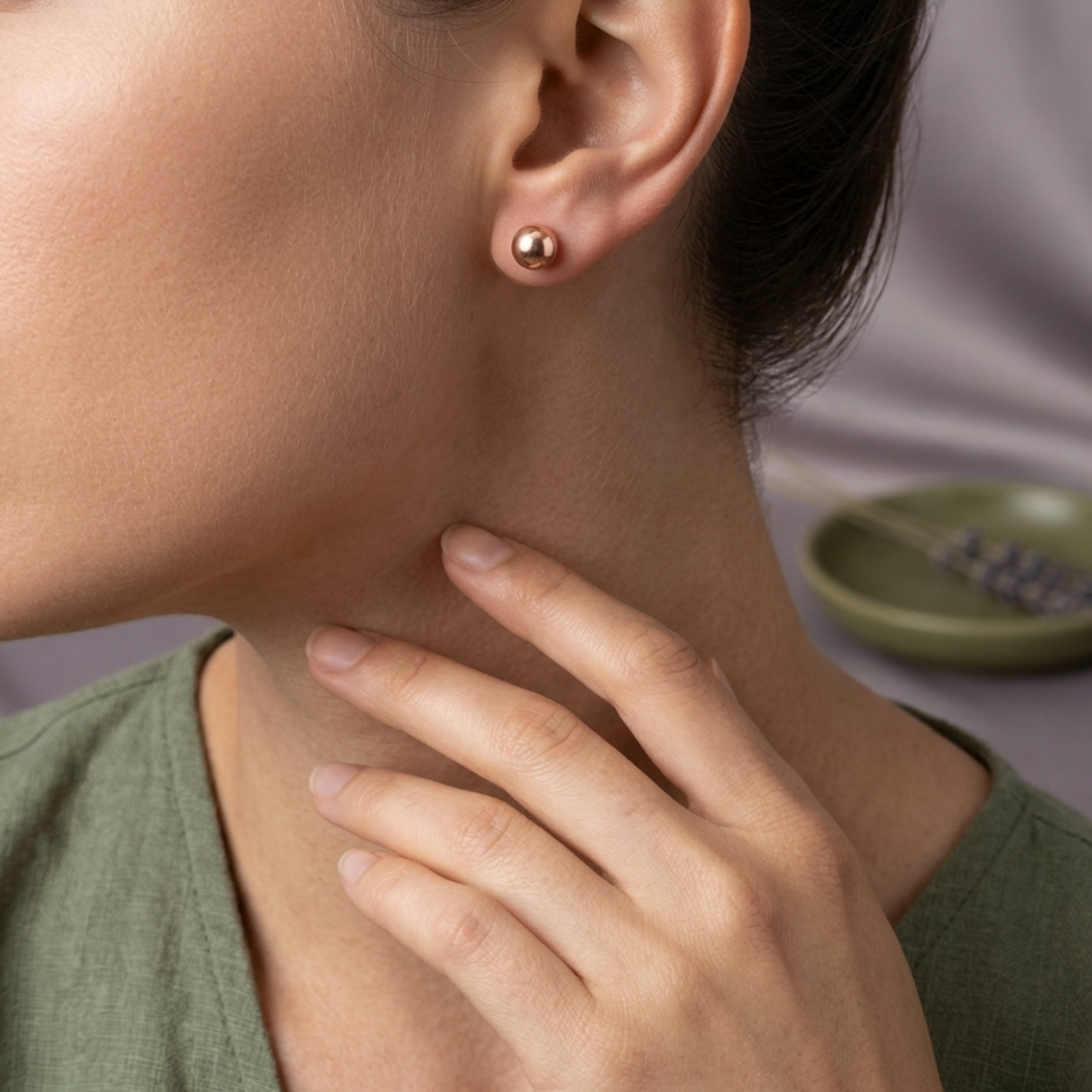 Tullia Classic Sphere Stud Earrings