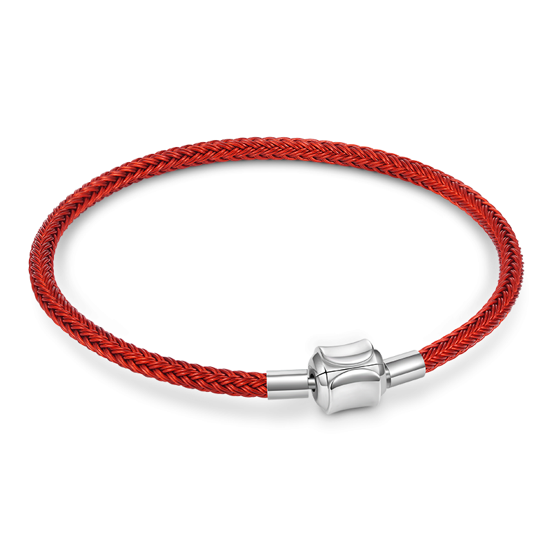 Radiant Red Stainless Steel Bracelet