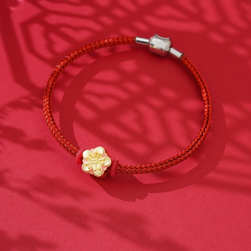 Radiant Red Stainless Steel Bracelet