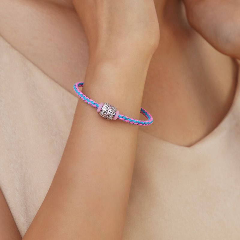 Ocean Blush Stainless Steel Bracelet
