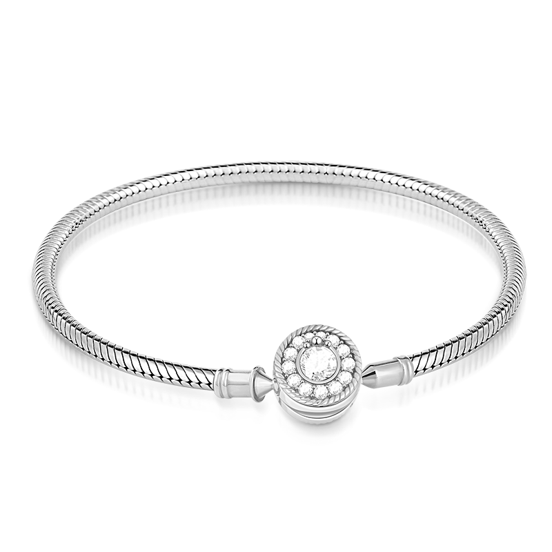 Eternal Elegance 925 Sterling Silver Bracelet