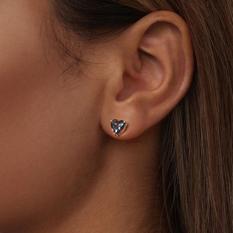 Timeless Grace Vintage Heart Earrings