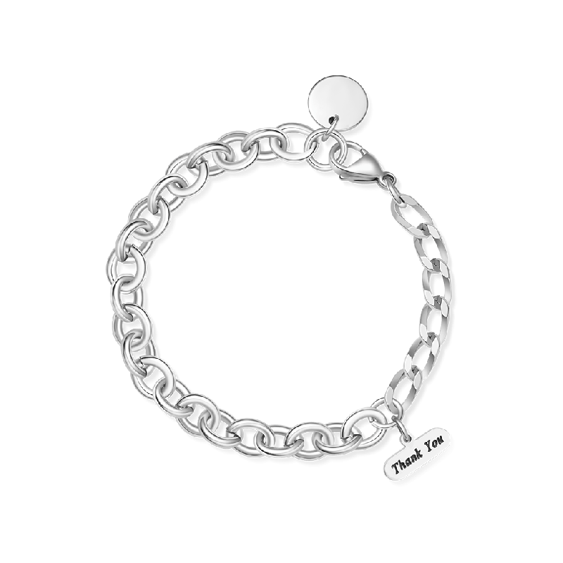 Timeless Unity Spliced Link Chain Bracelet