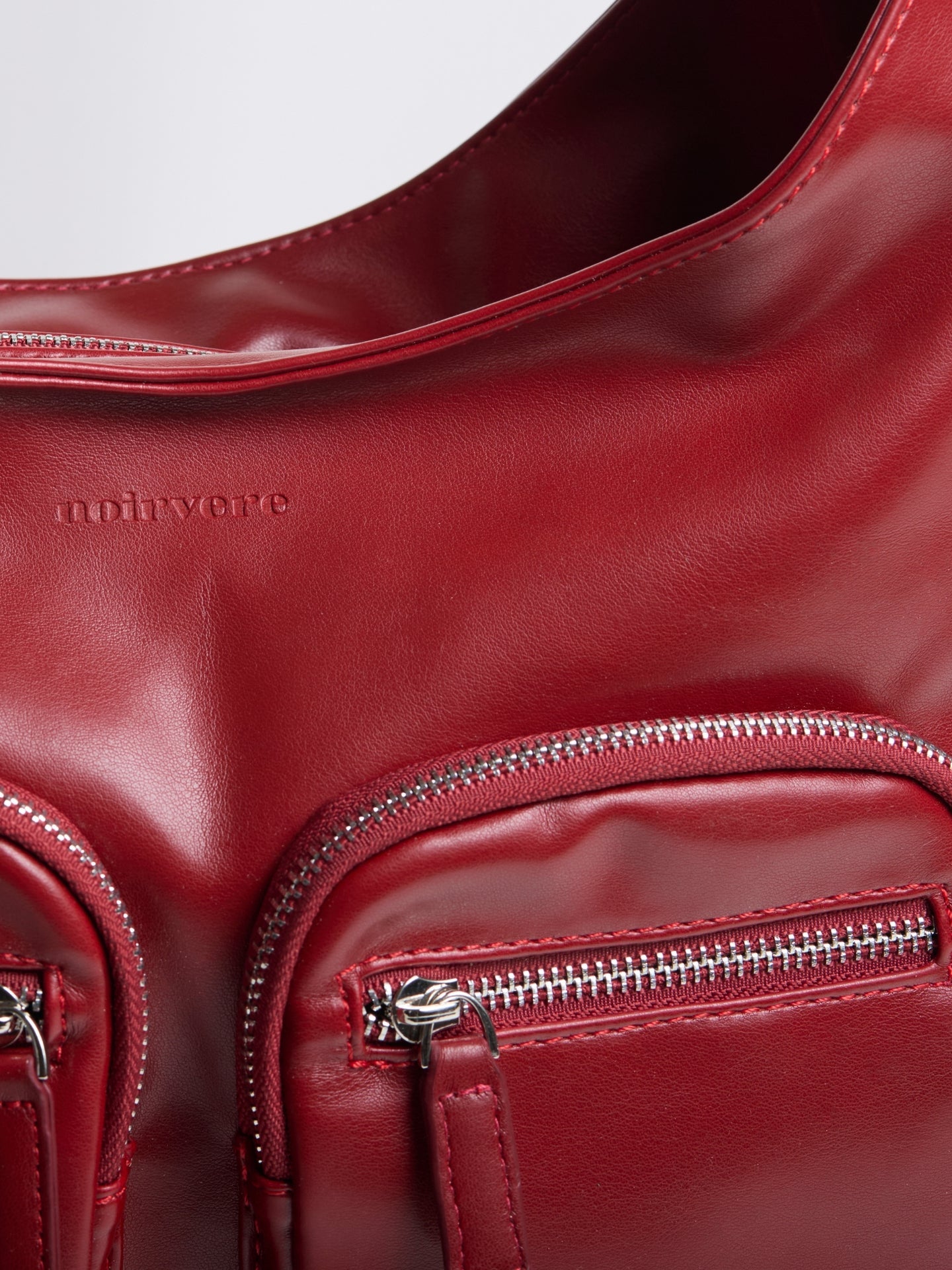 Claire Pocket Vegan Leather Shoulder Bag