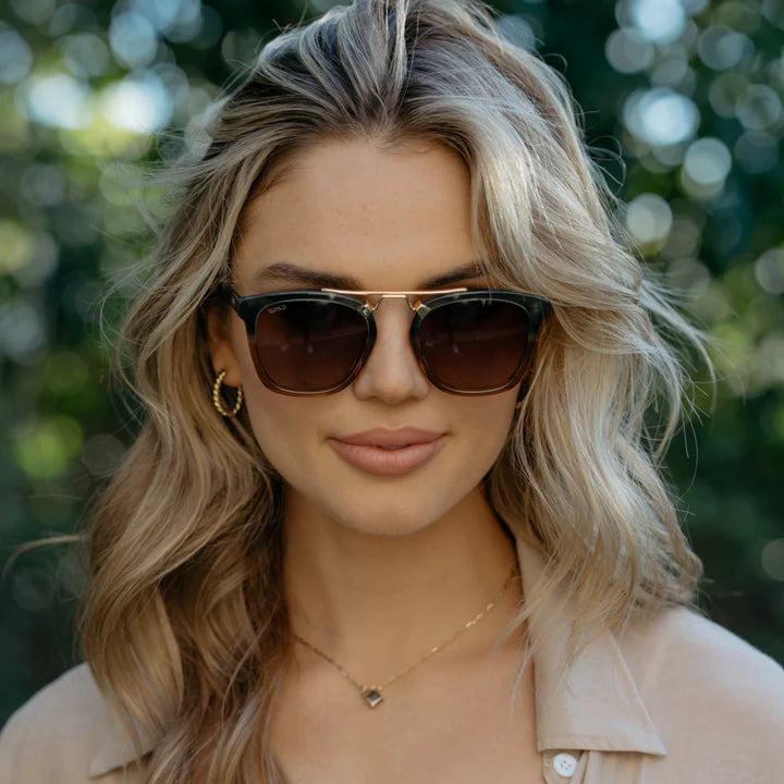 Eclipse Oversized Square Polarized Sunglasses