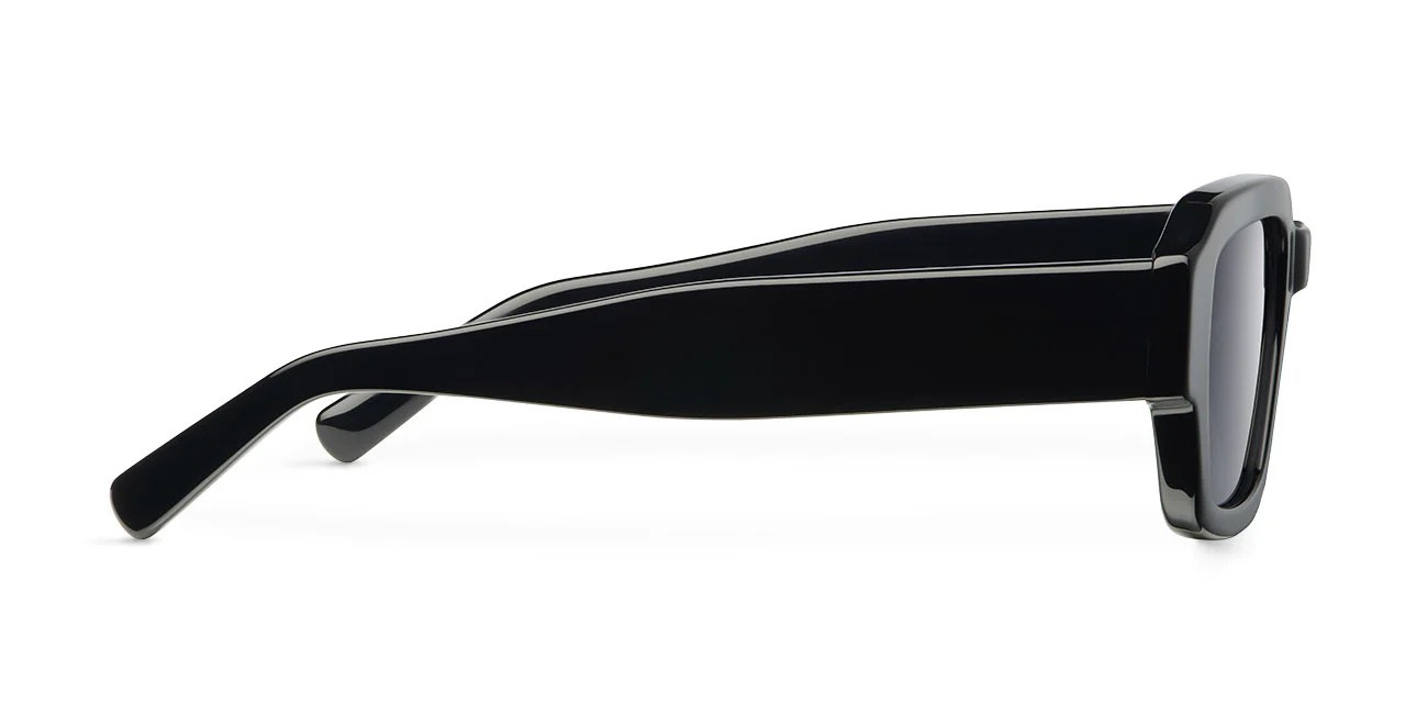 Vintage Charm Square Bio-Acetate Sunglasses