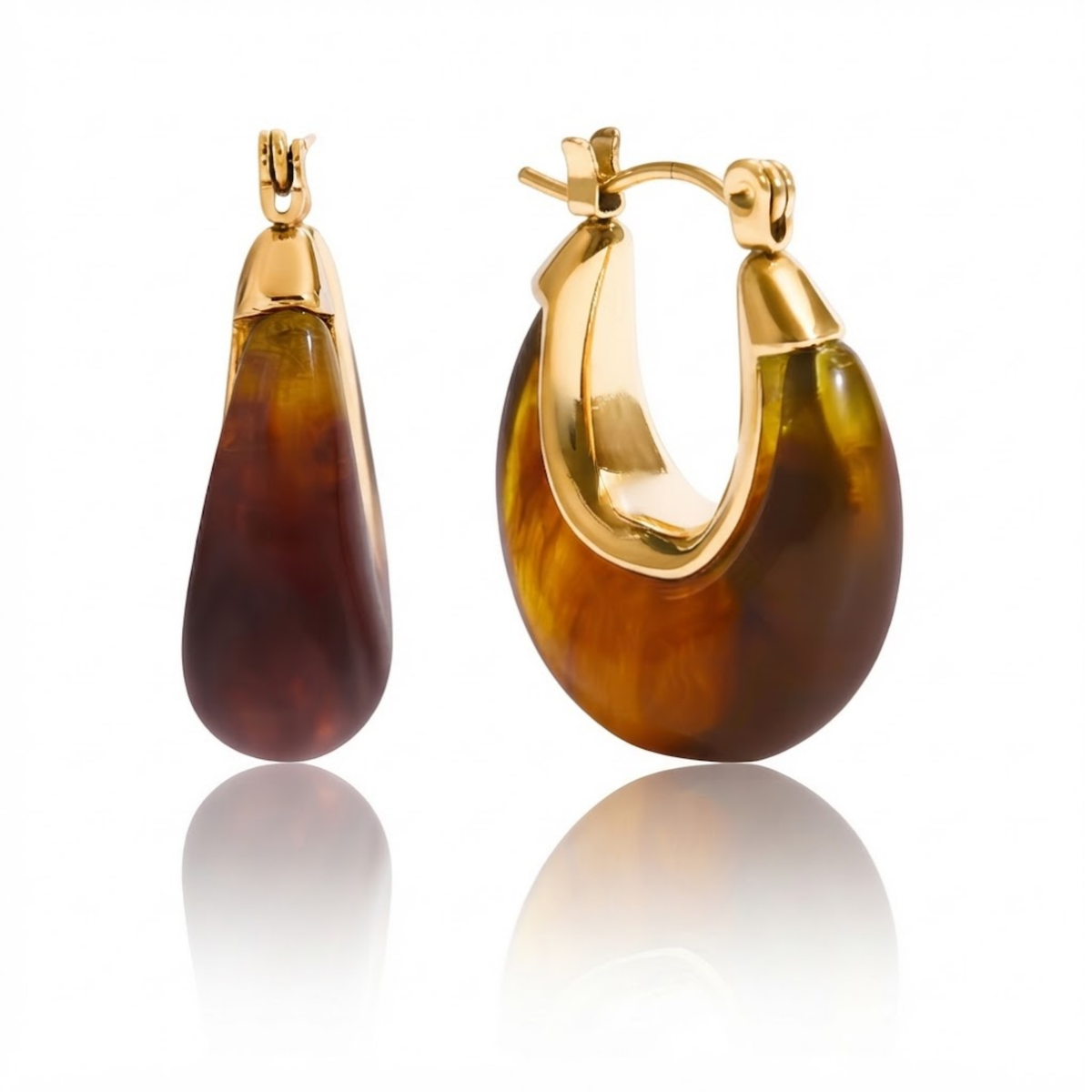 Ovelle Cuff Hoop Earrings