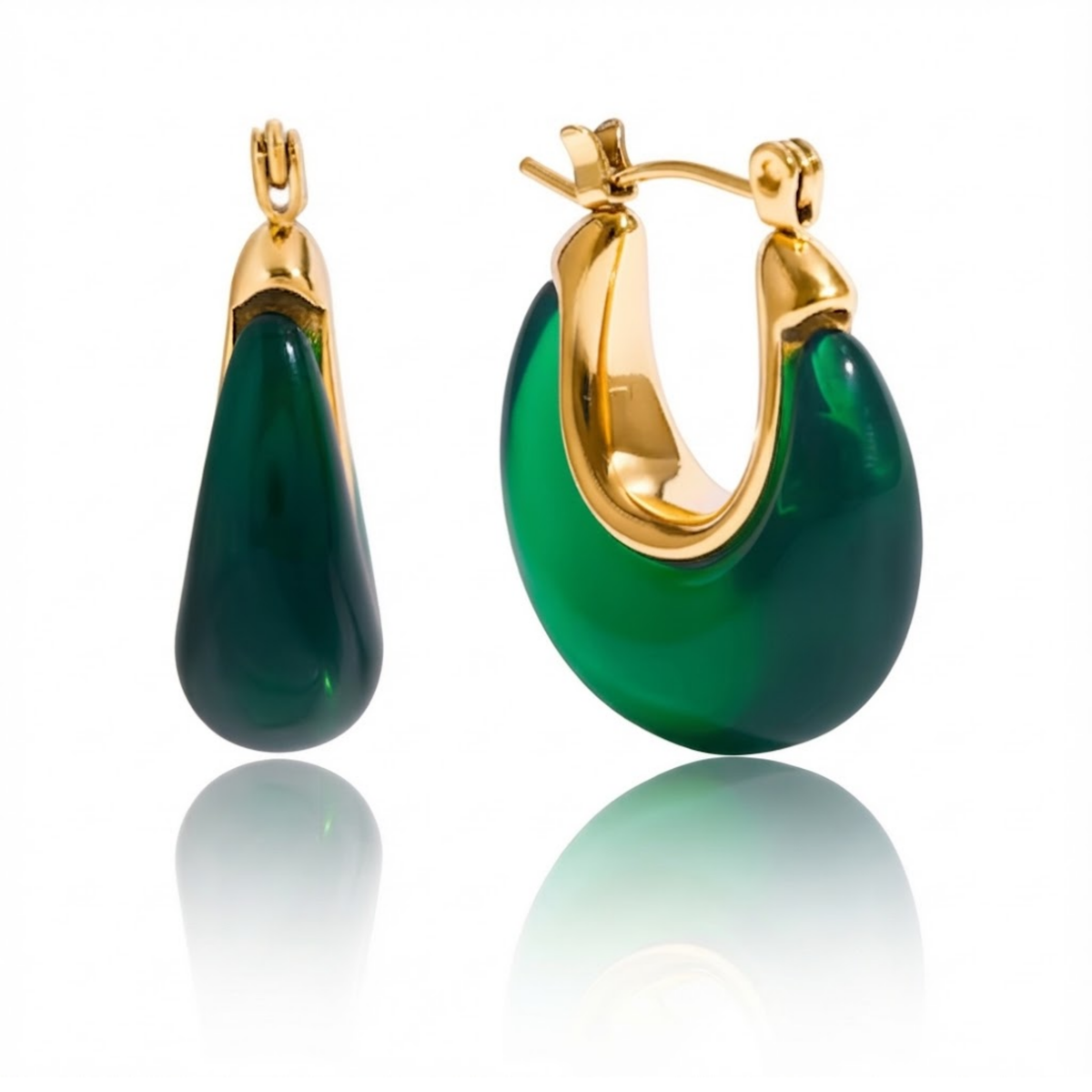 Ovelle Cuff Hoop Earrings