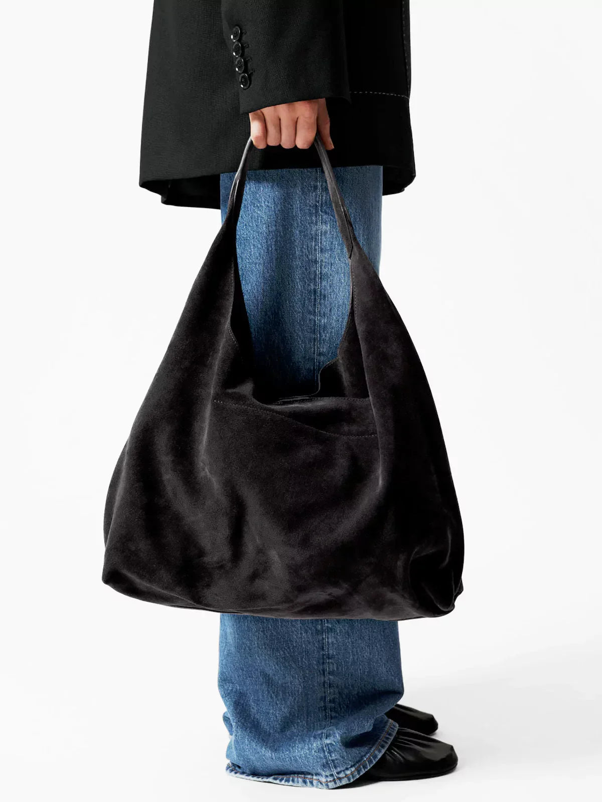 Velora Luxe Vegan Suede Tote