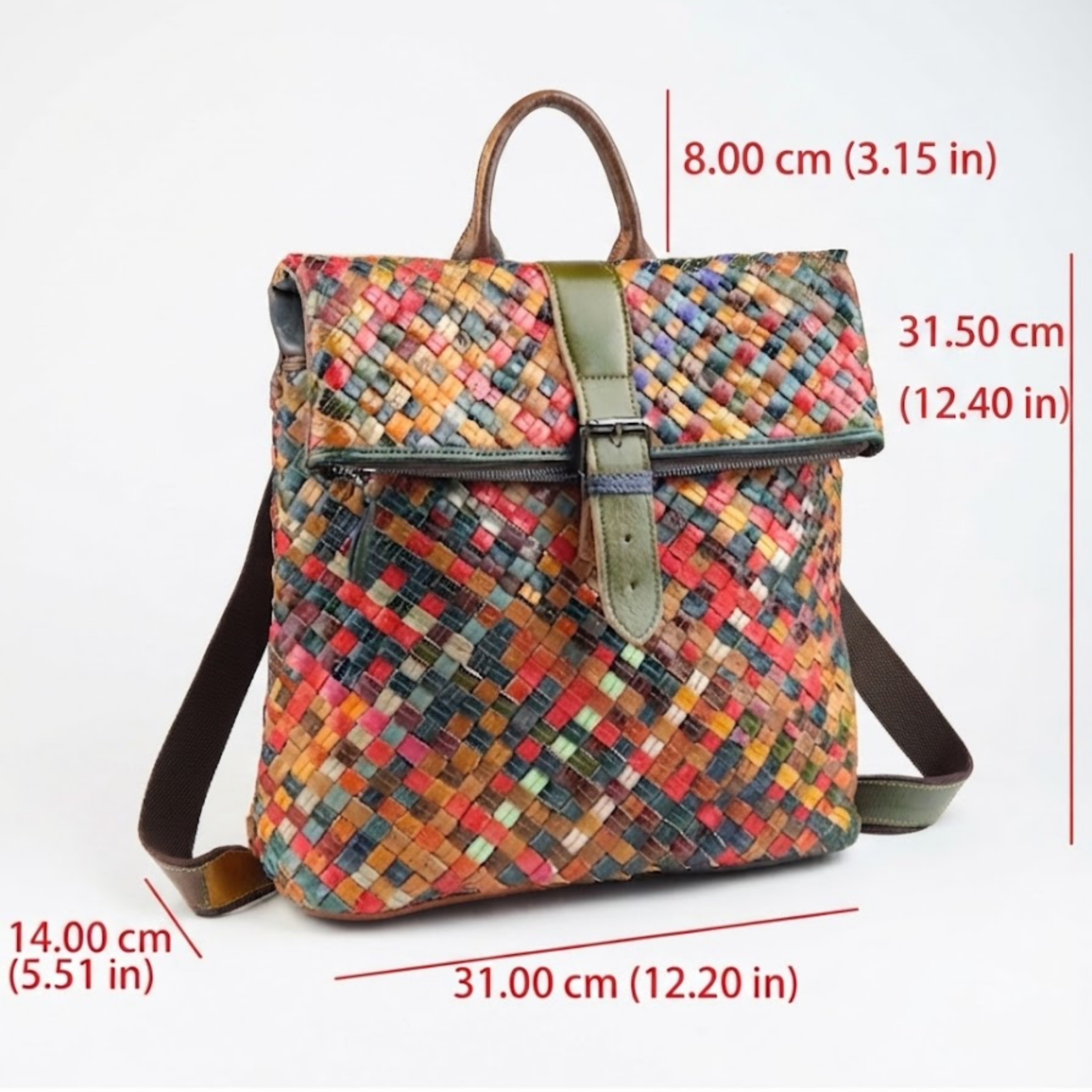 Borsa vivace Sylphy in vera pelle
