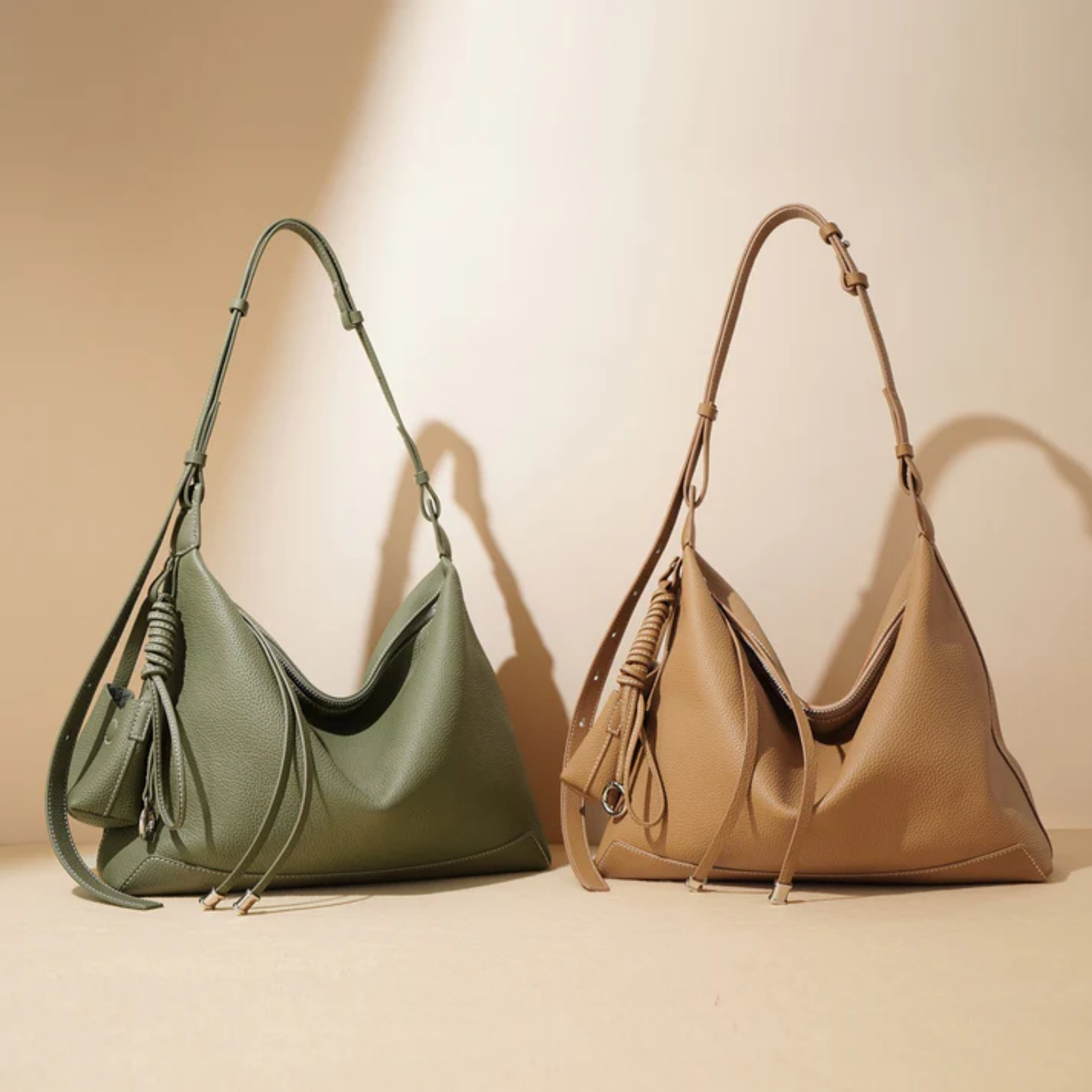 Angela Genuine Leather Minimalist Tote Dumpling Bag Shop Handbag