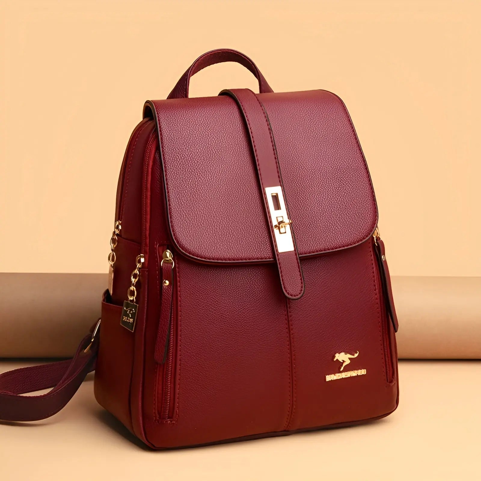 Convertible Vegan Leather Backpack – Where Style Meets Purpose