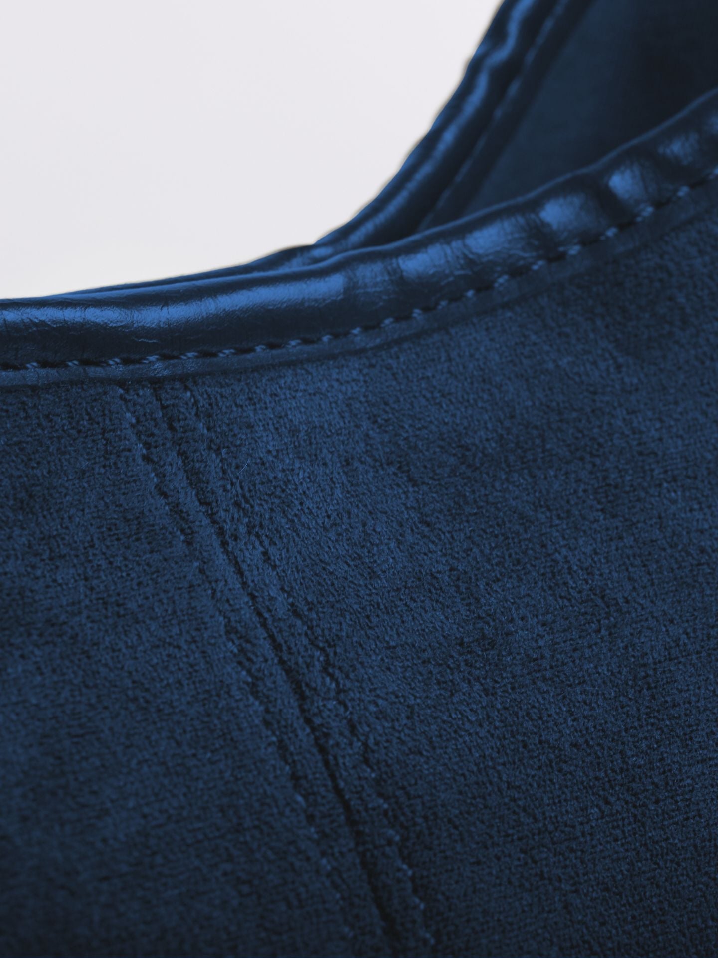 Elegant Vegan Leather Half-Moon Tote