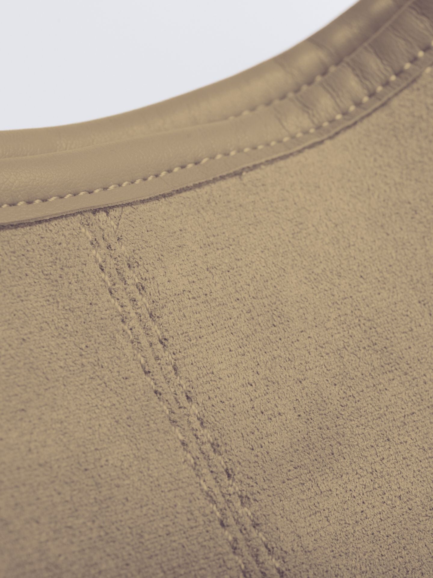 Elegant Vegan Leather Half-Moon Tote