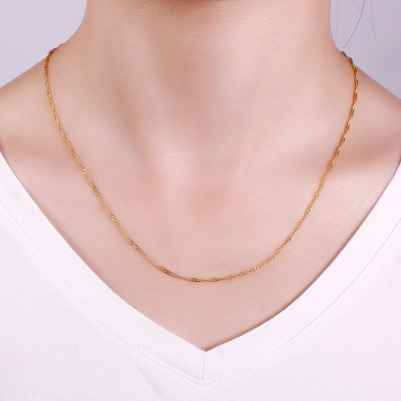 Eternal Bond Twisted Chain Necklace