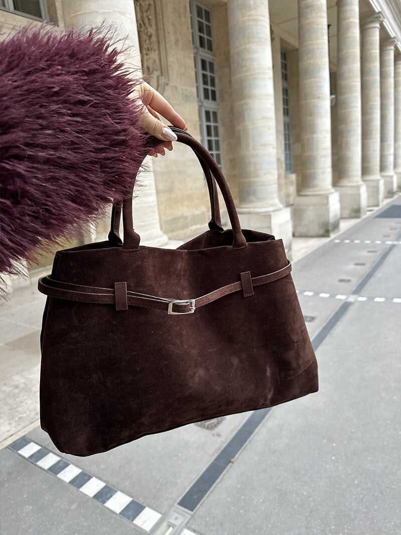 Comelia Suede Tote