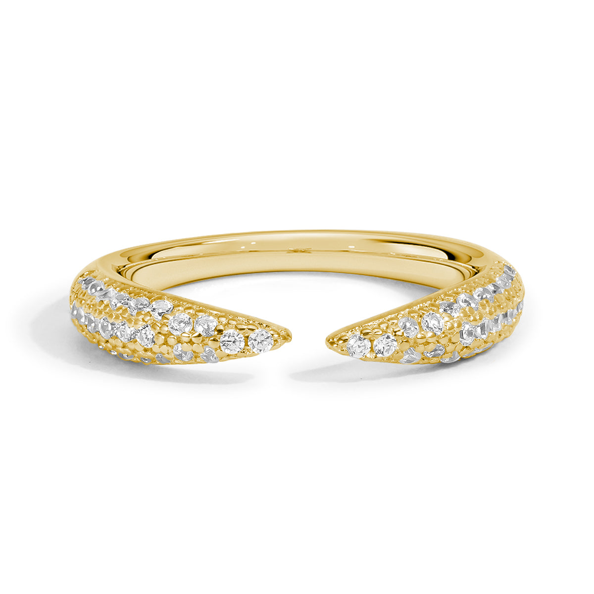 Moissanite Solitaire Engagement Ring