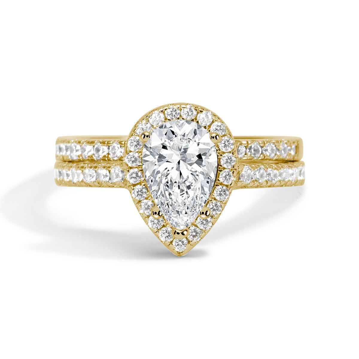 Isabella Moissanite Gold Ring