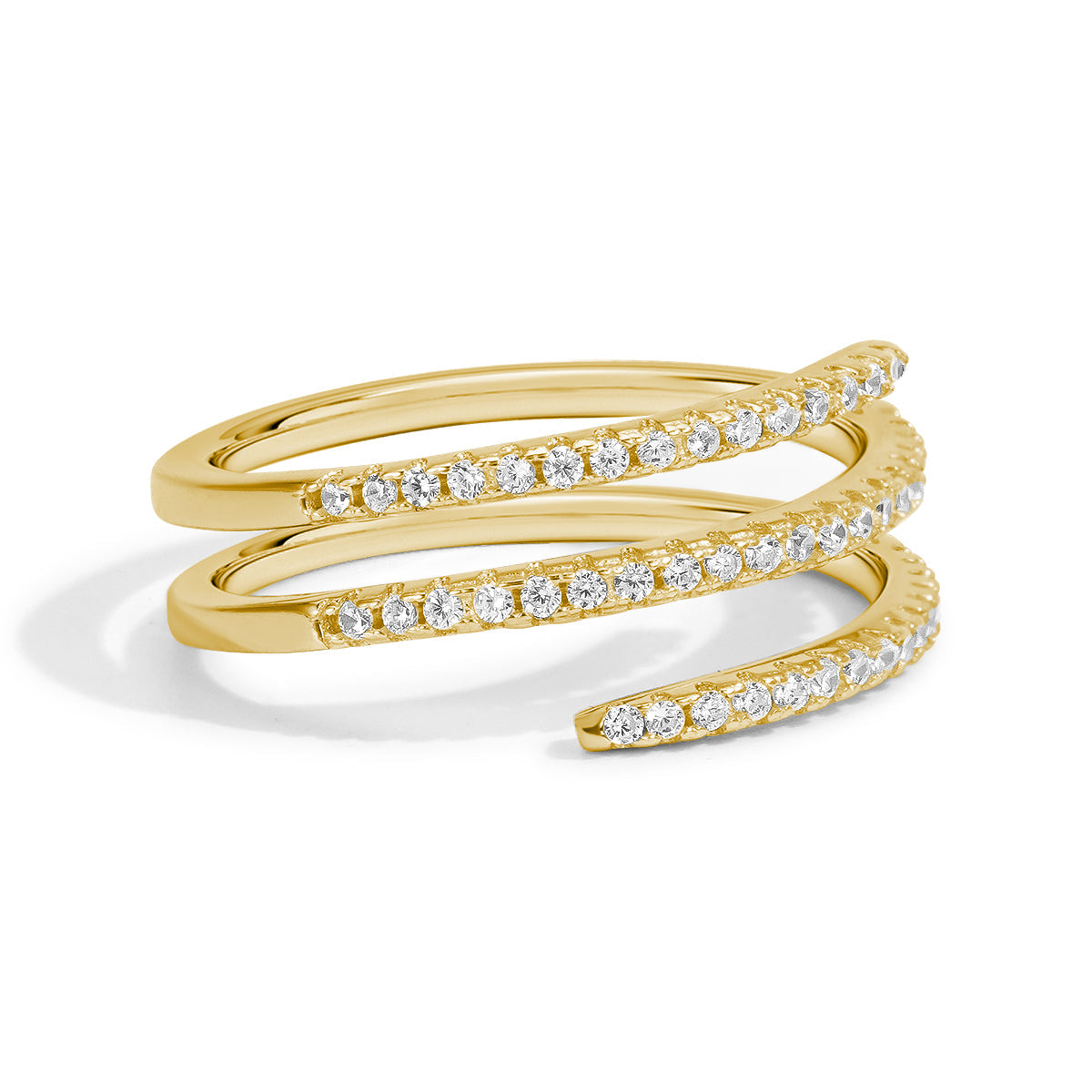 Eternal Flame Moissanite Ring