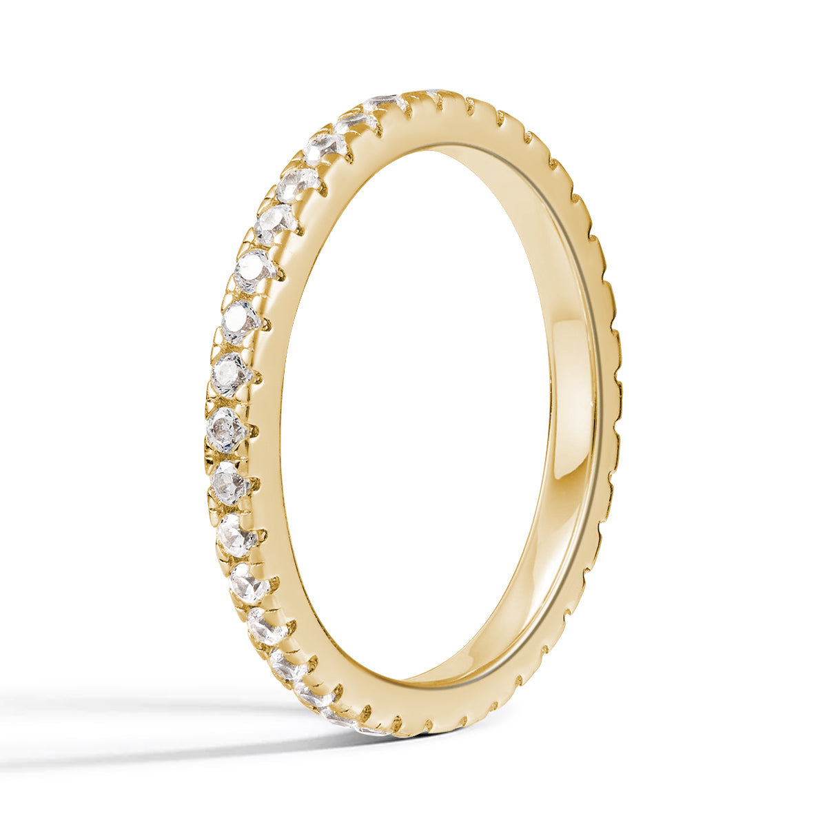 Eternal Radiance Sterling Silver Ring