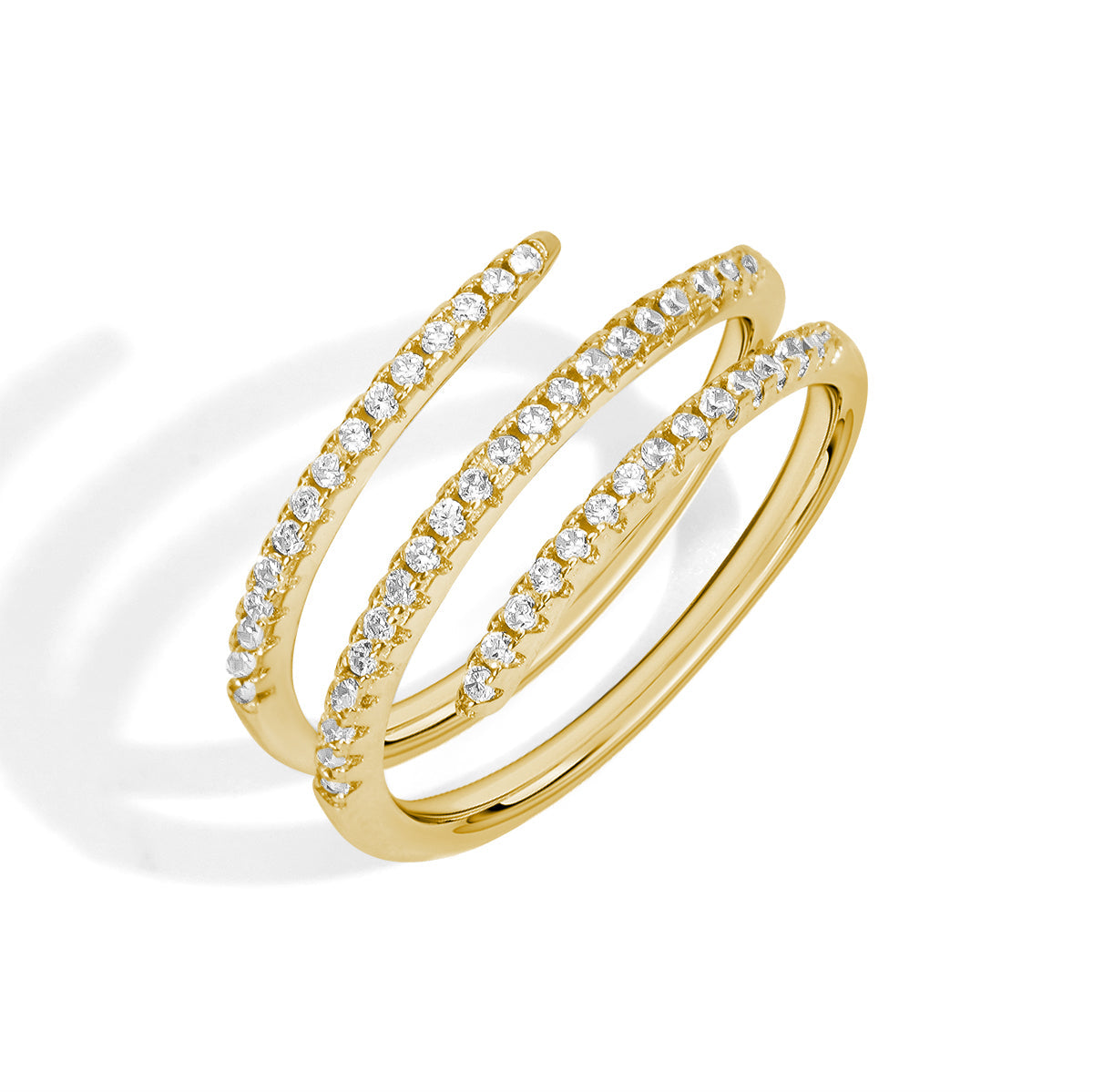 Eternal Flame Moissanite Ring
