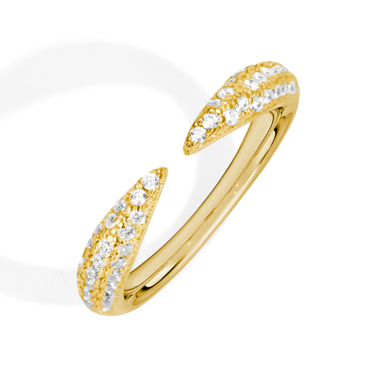 Moissanite Solitaire Engagement Ring