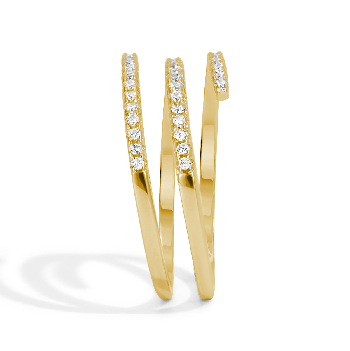 Eternal Flame Moissanite Ring