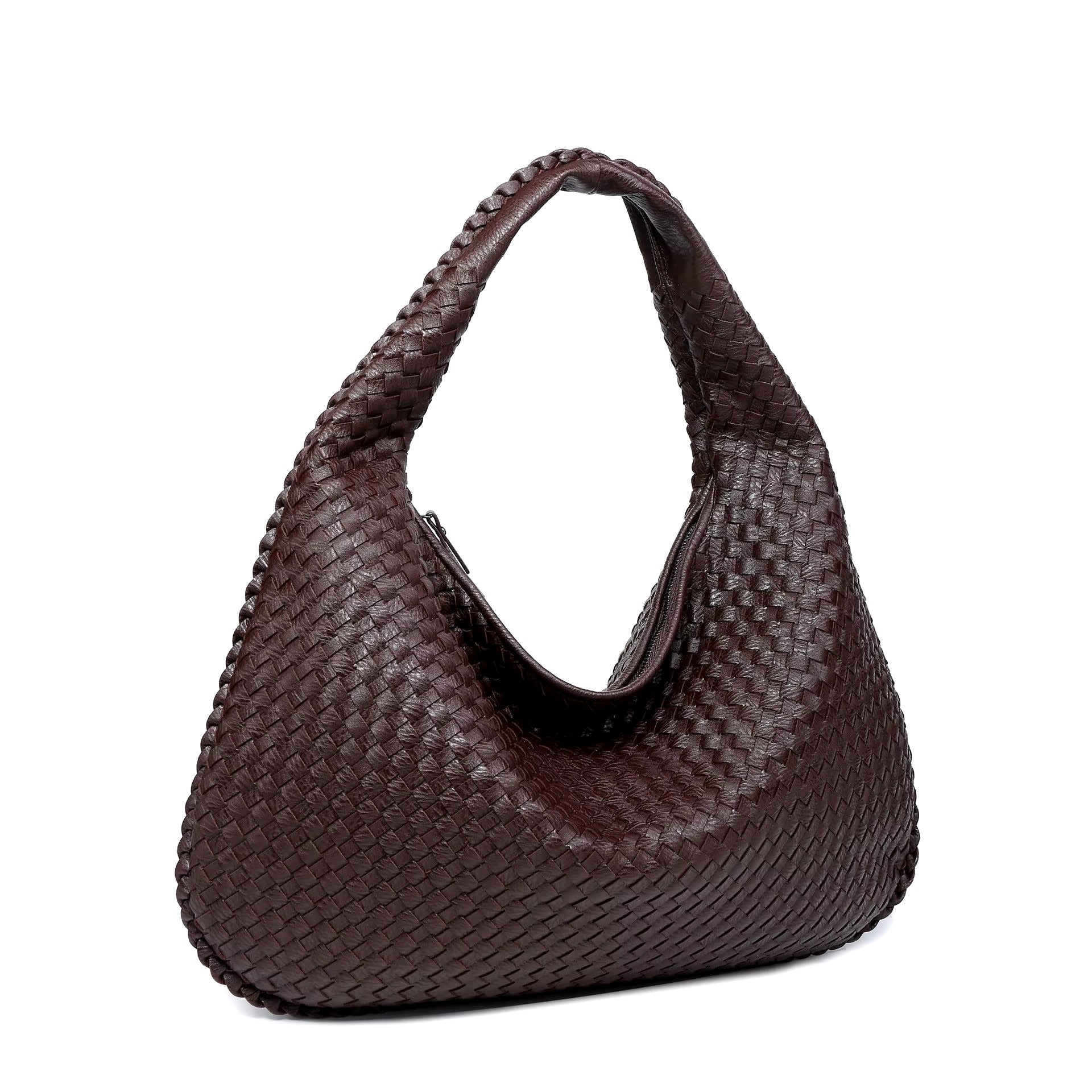 Aurelle Luxe Woven Handbag