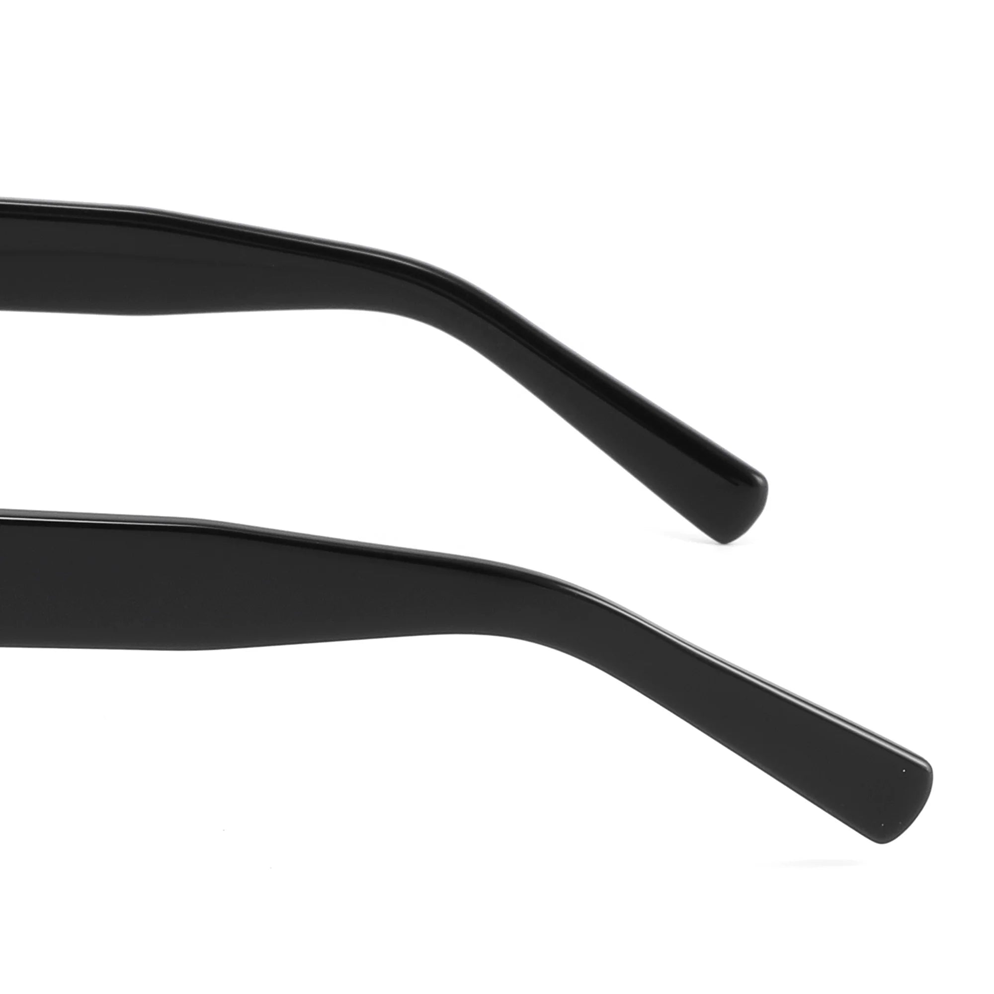 Urban Edge Geometric Blackout Sunglasses