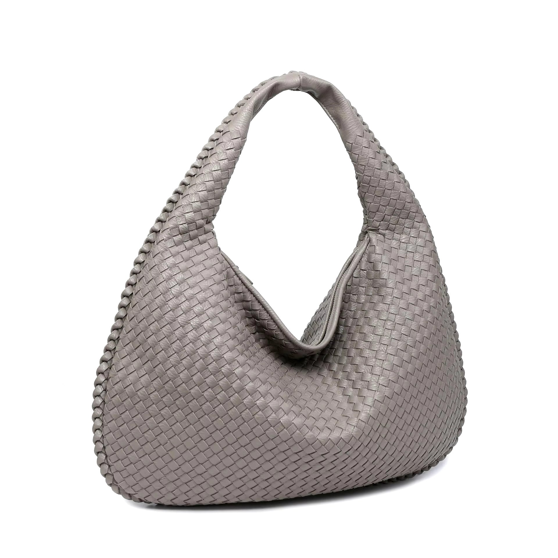 Aurelle Luxe Woven Handbag