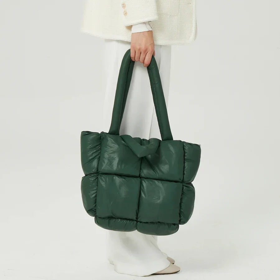 CloudChic Quilted Puffer Tote