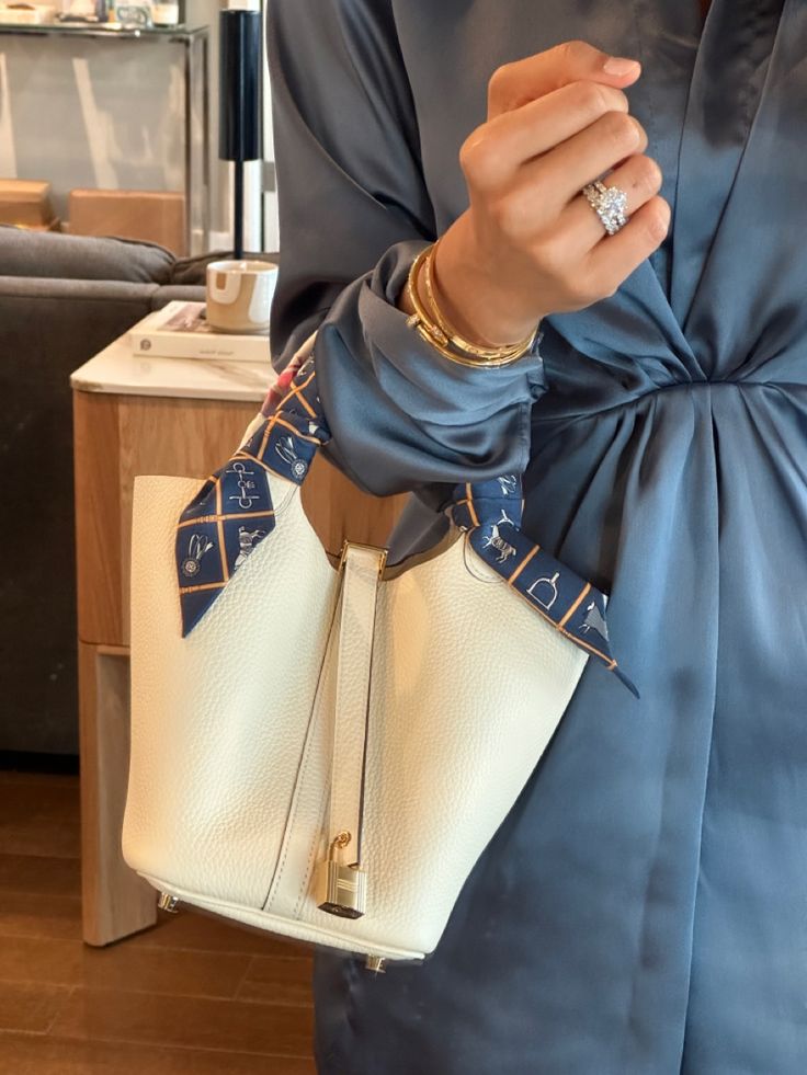 Vegan Leather Bucket Bag