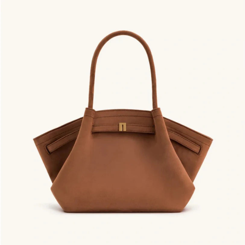 Allure Maxi Suede Tote Bag