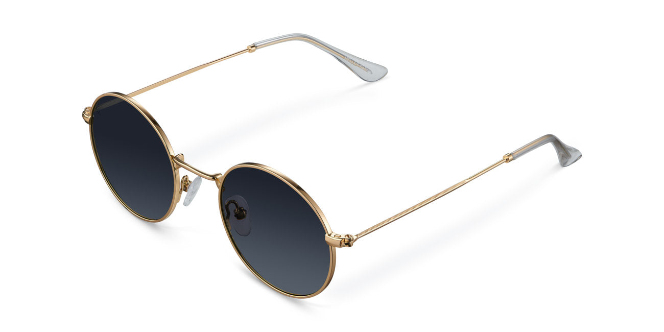 Kendi Gold Carbon Polarized Sunglasses
