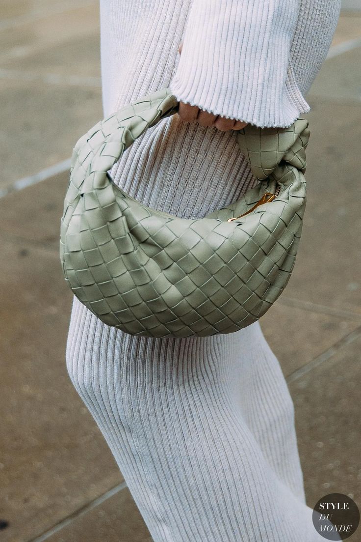 Aurelle Woven Midi Bag